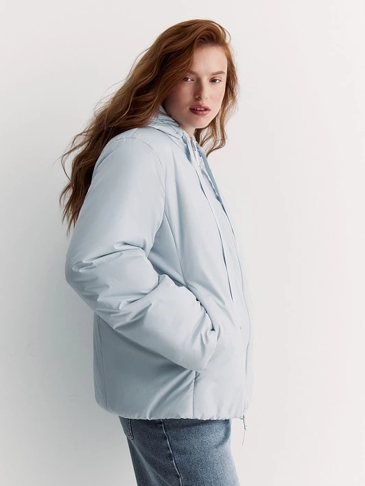 Утепленная синтепоном куртка с капюшоном Lalis арт. KR0079S