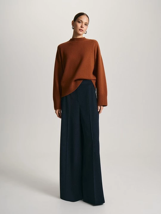 Джемпер с длинным рукавом из 100% шерсти мериноса Elis арт. JM0152V1