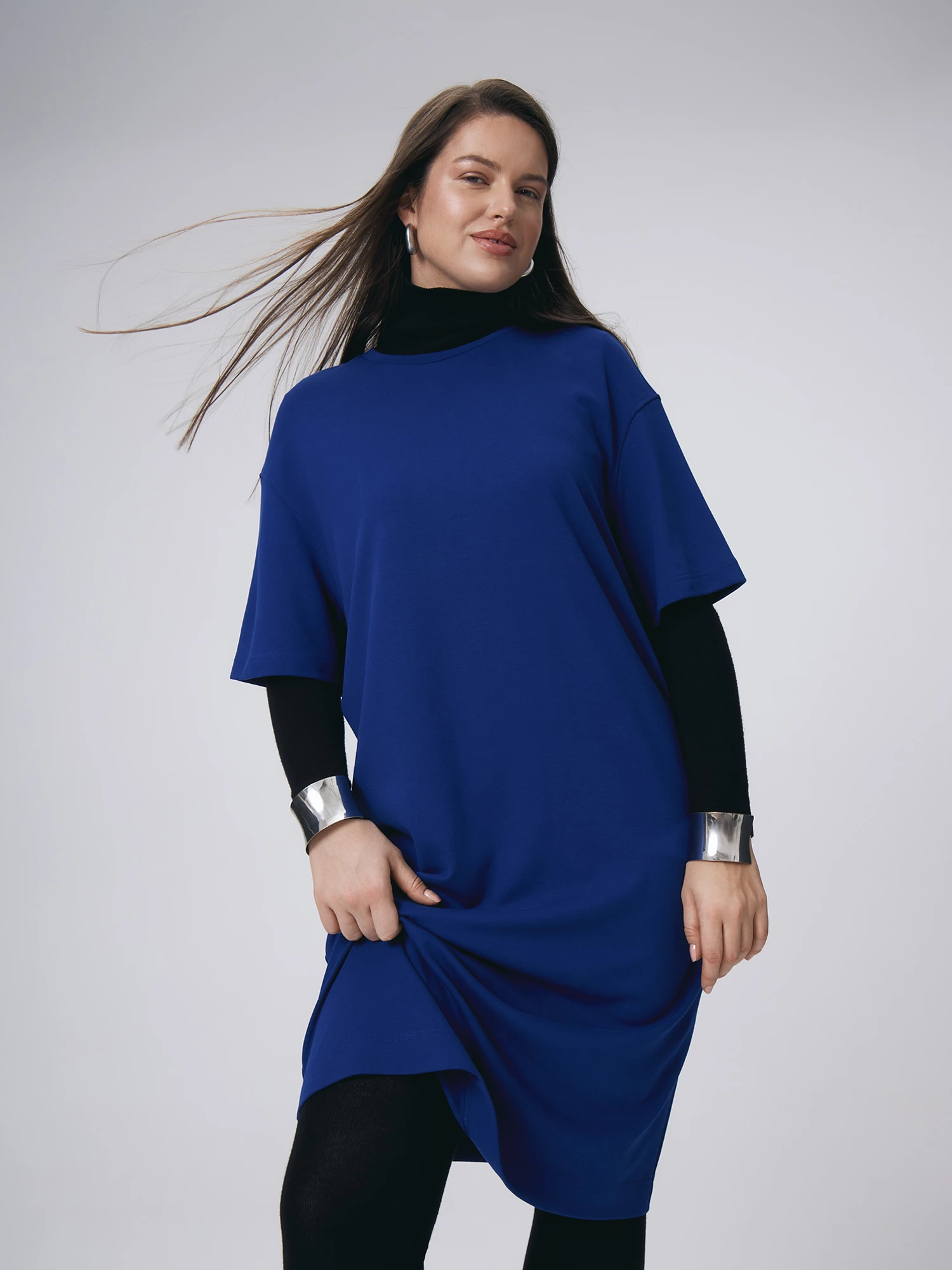 Трикотажное платье-футболка Lalis арт. DR0867K