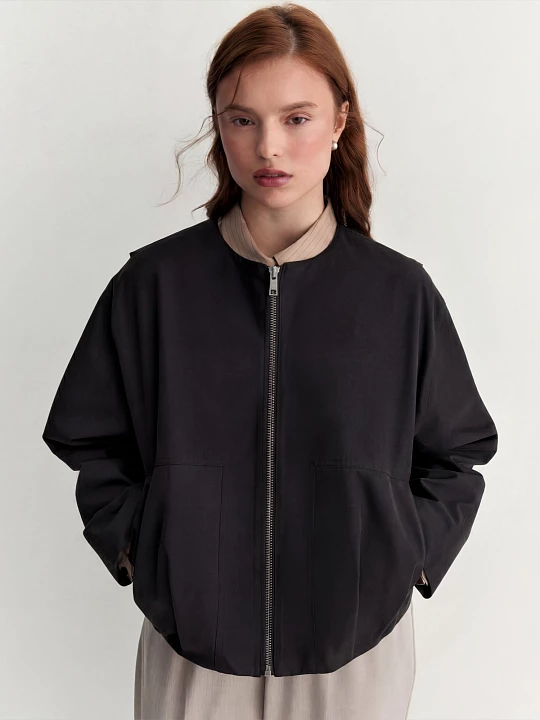 Короткая куртка оригинального кроя Lalis арт. KR0103