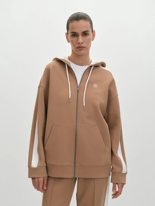 Бомбер с лампасами и вышивкой Elis арт. BM0024K