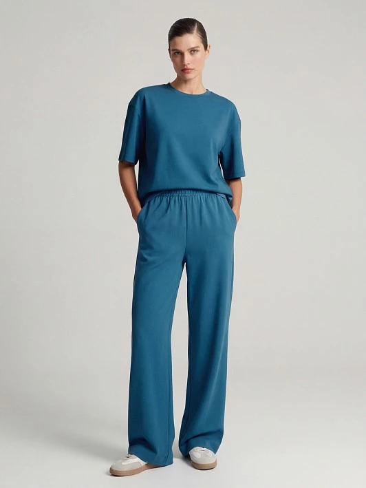 Свитшот с коротким рукавом из вискозного трикотажа Elis арт. BS0085KP