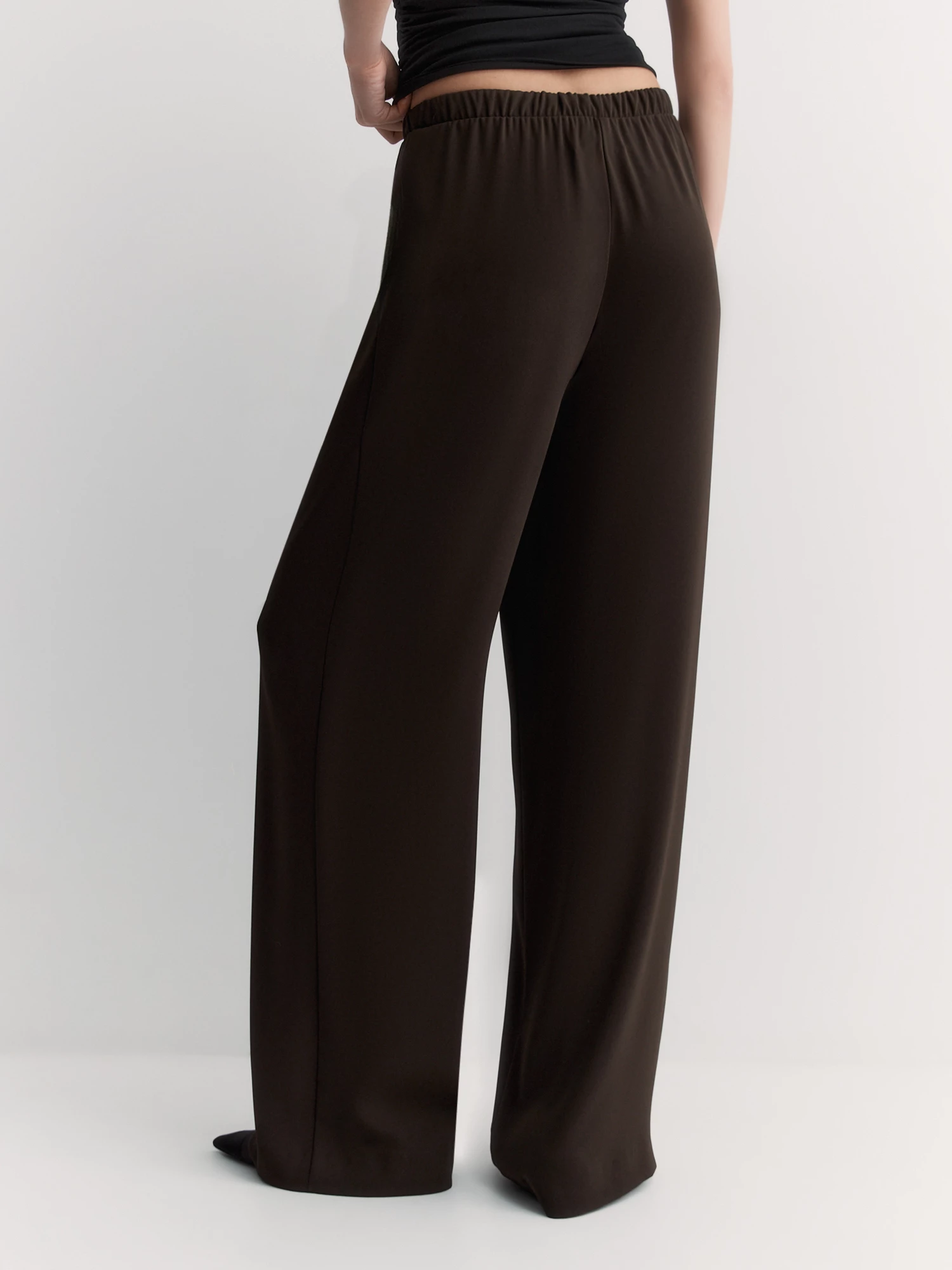 Струящиеся черные брюки Elis арт. TR0532