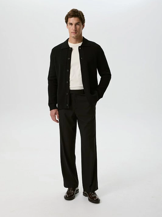 Вязаный кардиган из 100% шерсти мериноса 20line арт. ICG0026V