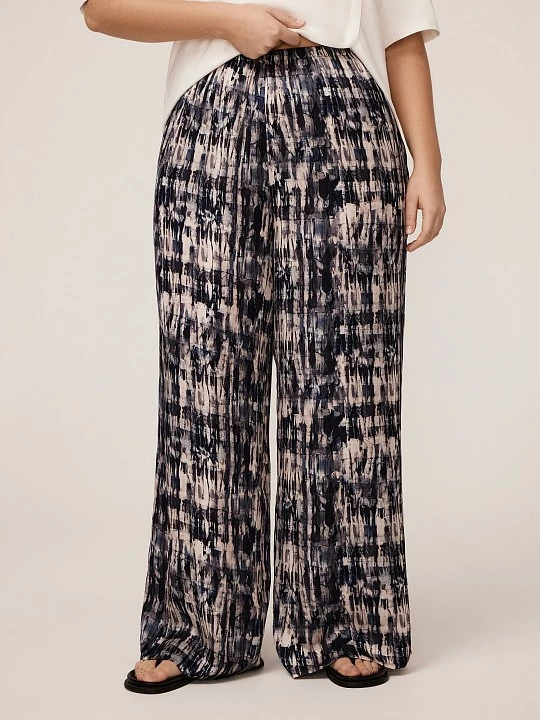 Струящиеся брюки из французской вискозы Lalis арт. TR0564