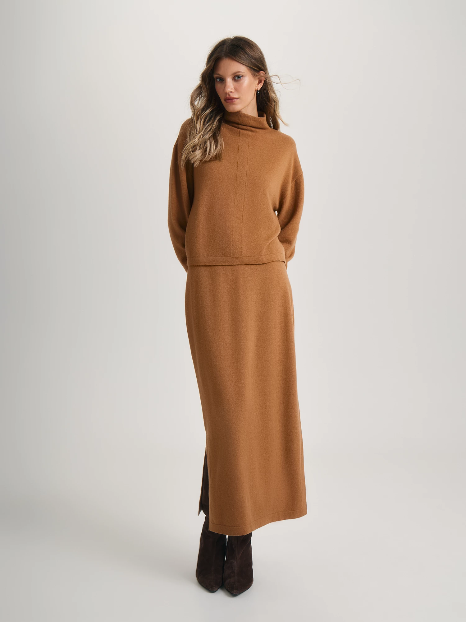 Вязаная юбка из шерсти мериноса Elis арт. SK0471V