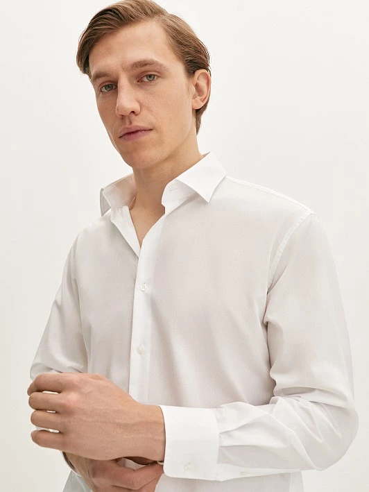 Рубашка из хлопка белая 20line арт. ISO0027Y2