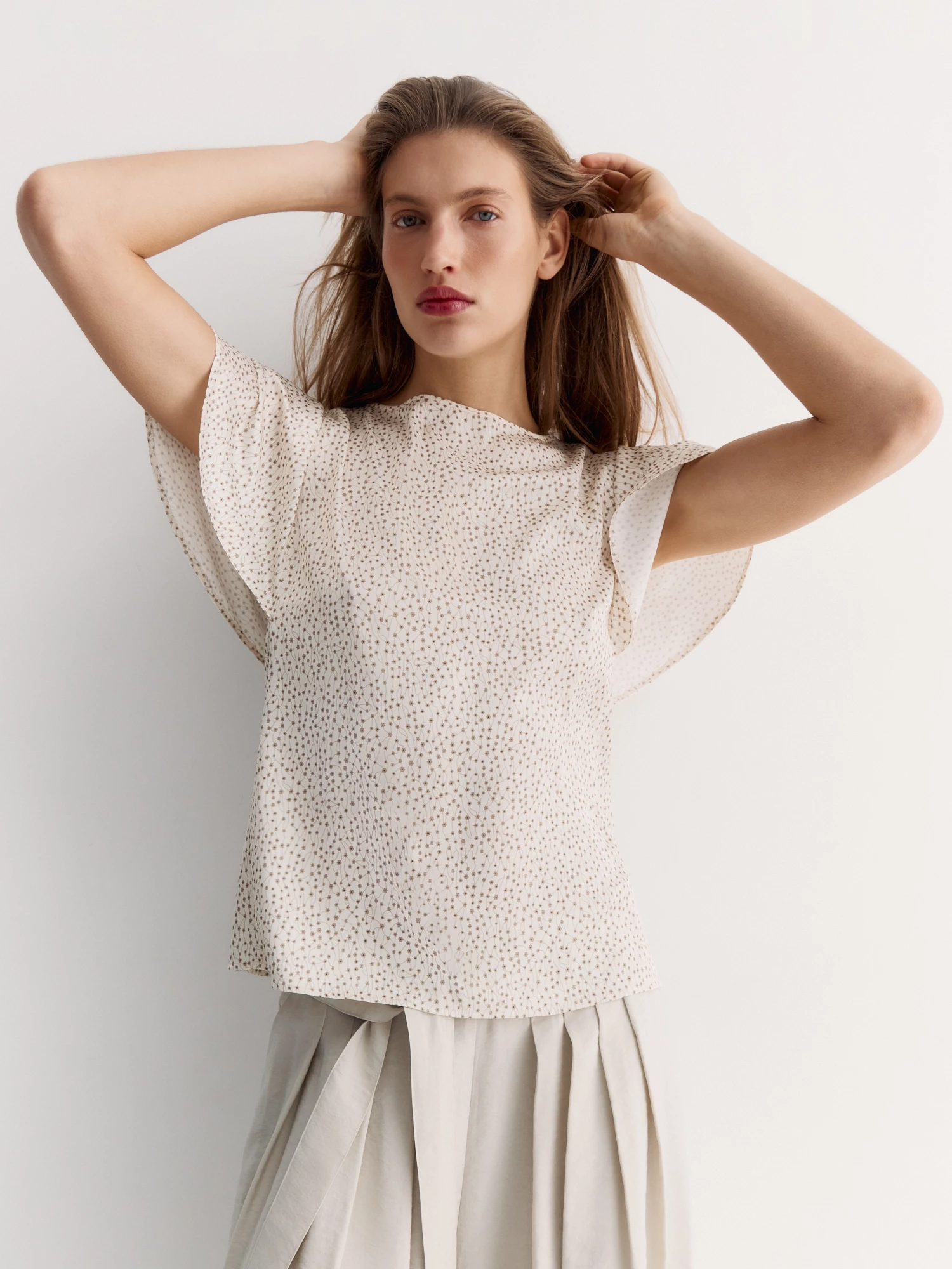 Блуза с летящими рукавами Elis арт. BL1900