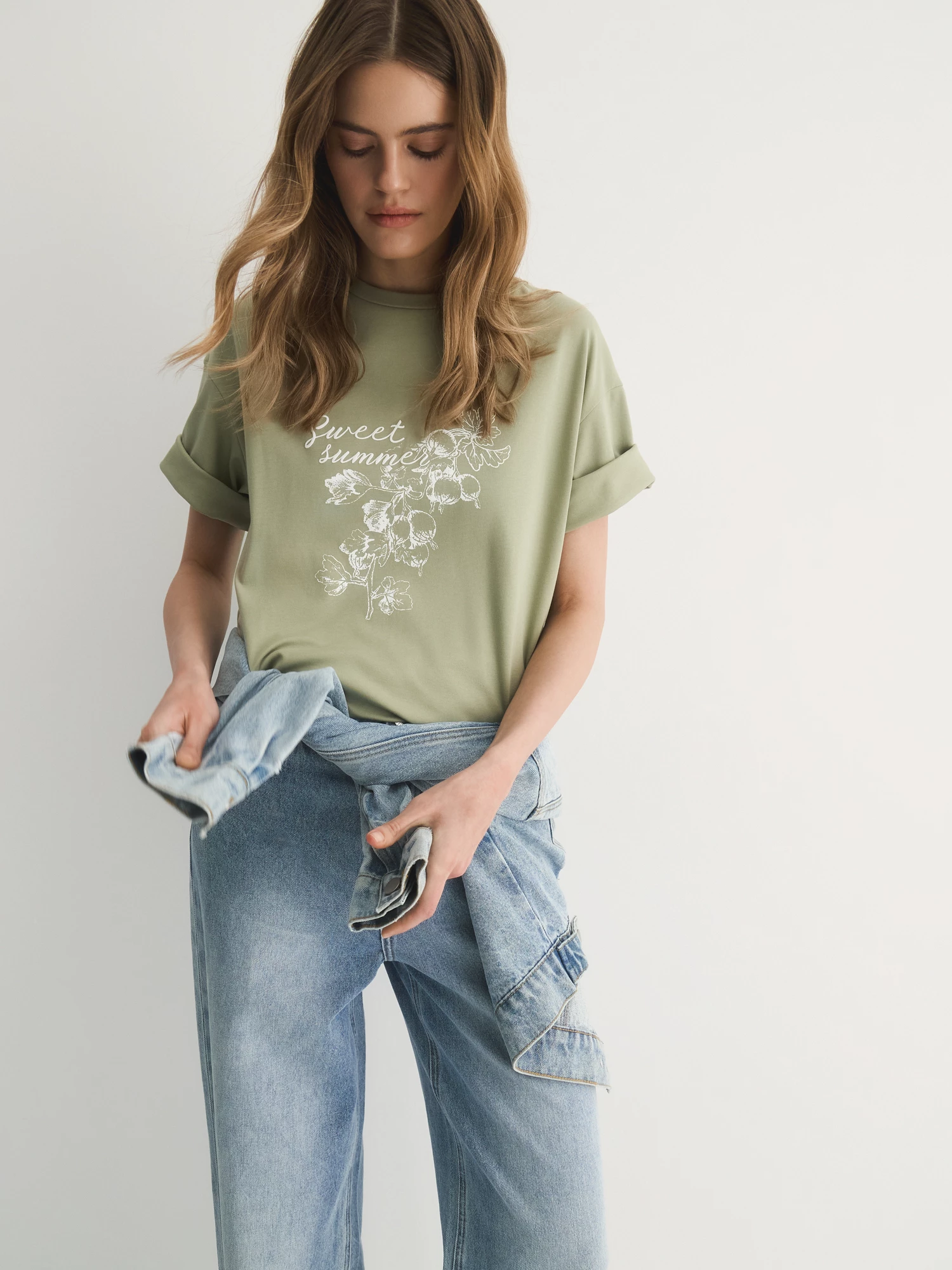 Футболка из мерсеризованного хлопка Elis арт. TS0177KR