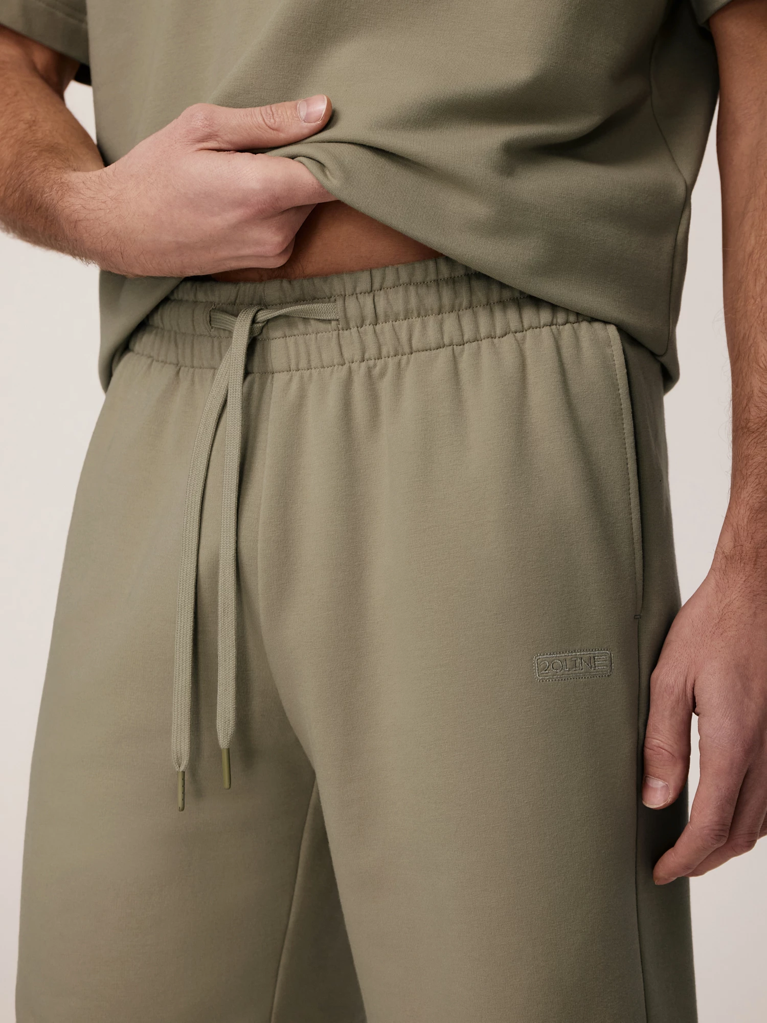 Шорты из эластичного хлопкового футера 20line арт. ISS0003K