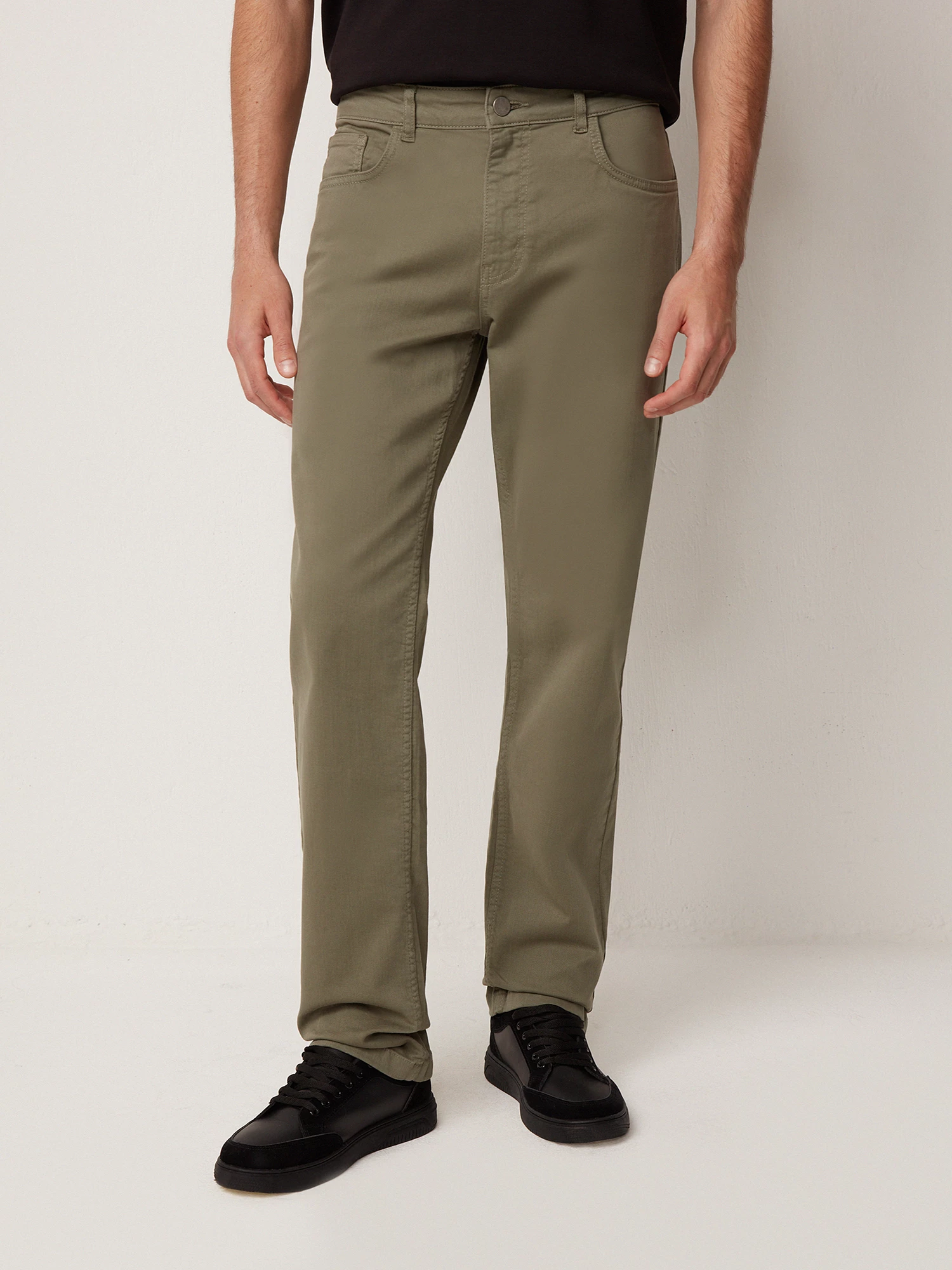 Джинсовые брюки 5 карманов из эластичного хлопка 20line арт. IDJ00285Y1