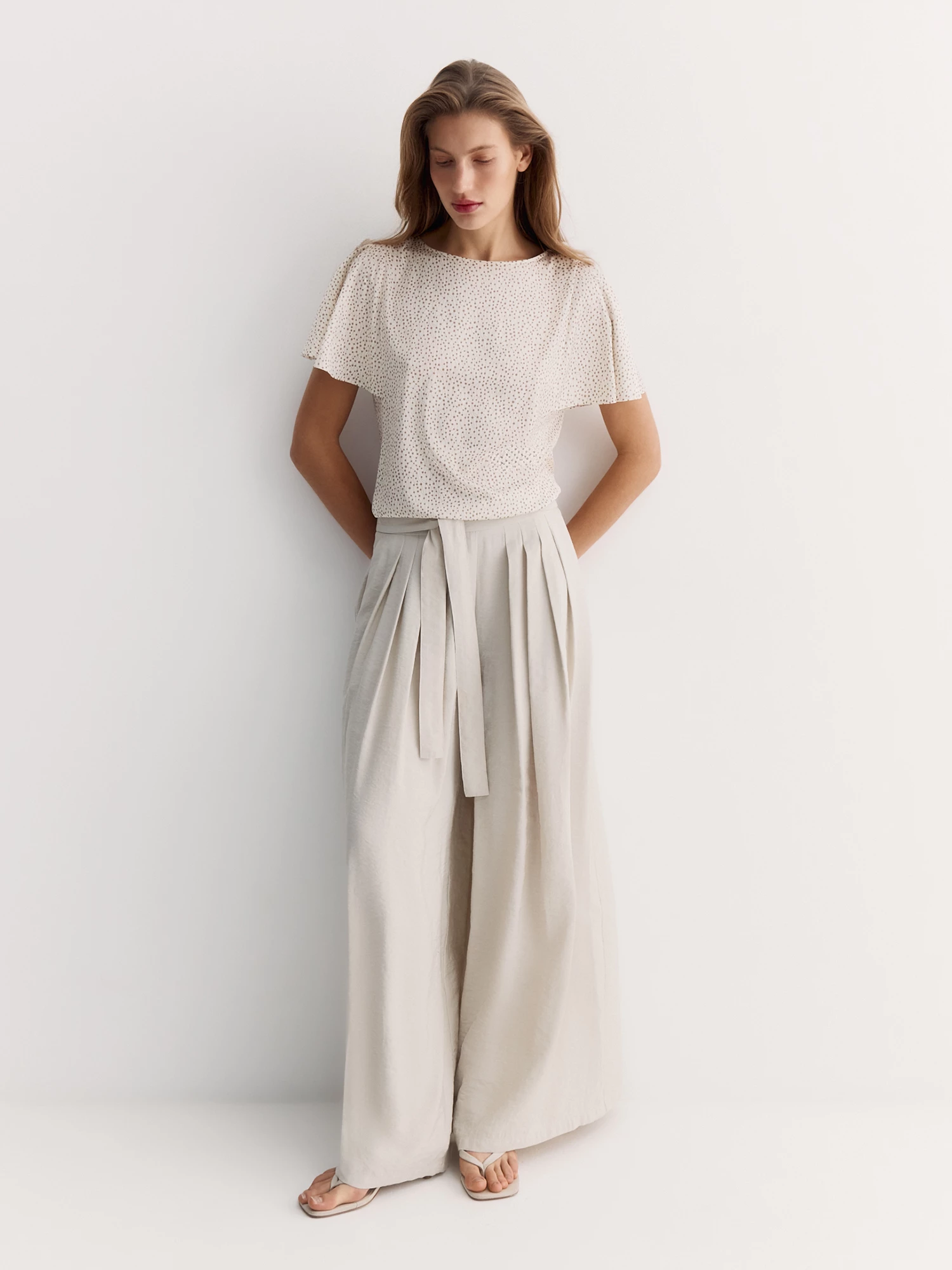 Блуза с летящими рукавами Elis арт. BL1900