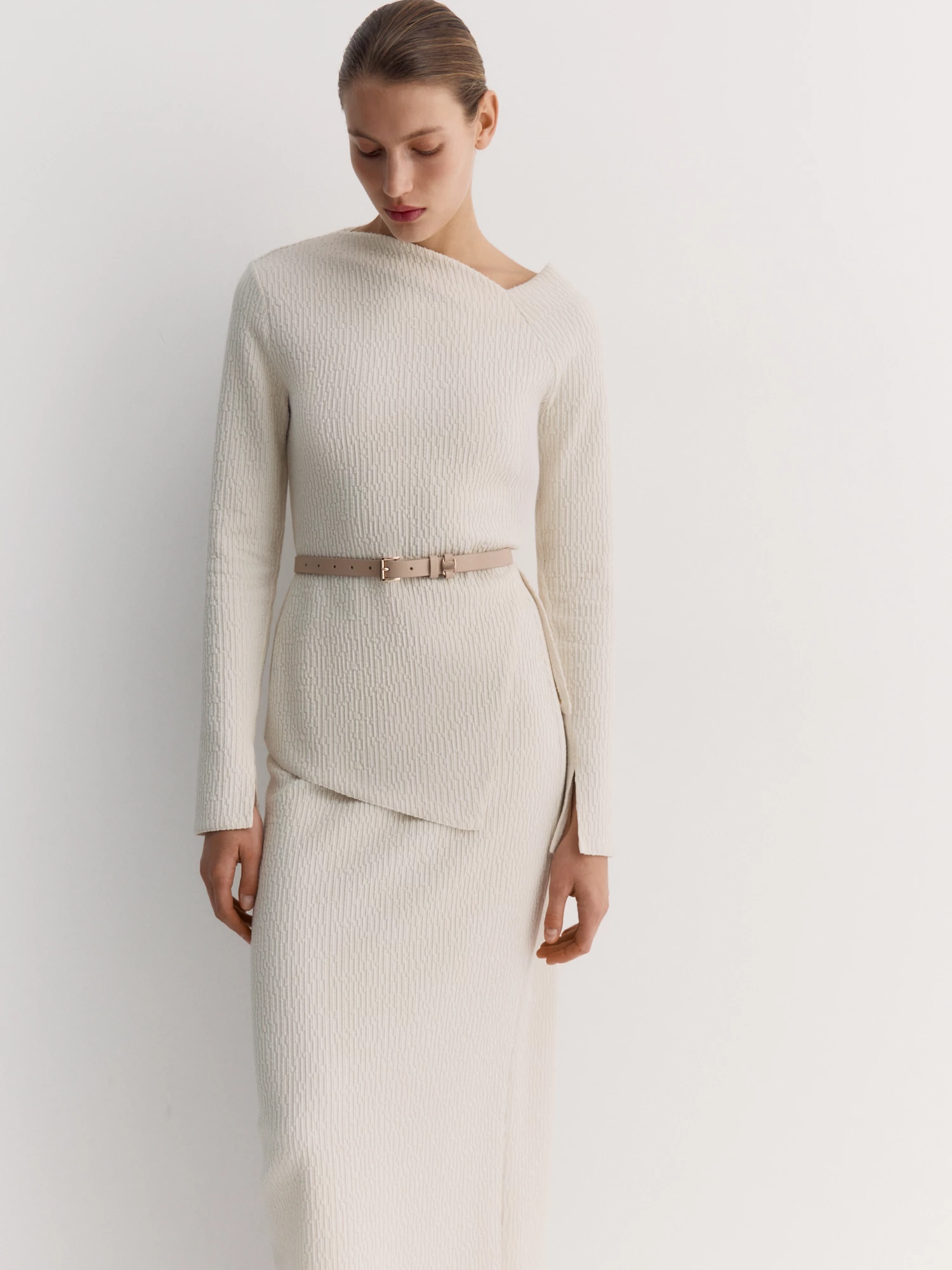 Узкий ремень с металлической шлевкой Elis арт. RM0120