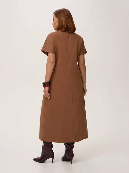 Трикотажное платье с разрезом Lalis арт. DR0942K