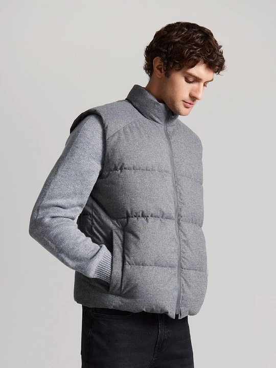 Стеганый жилет с утеплителем из синтепуха 20line арт. IWC0009B