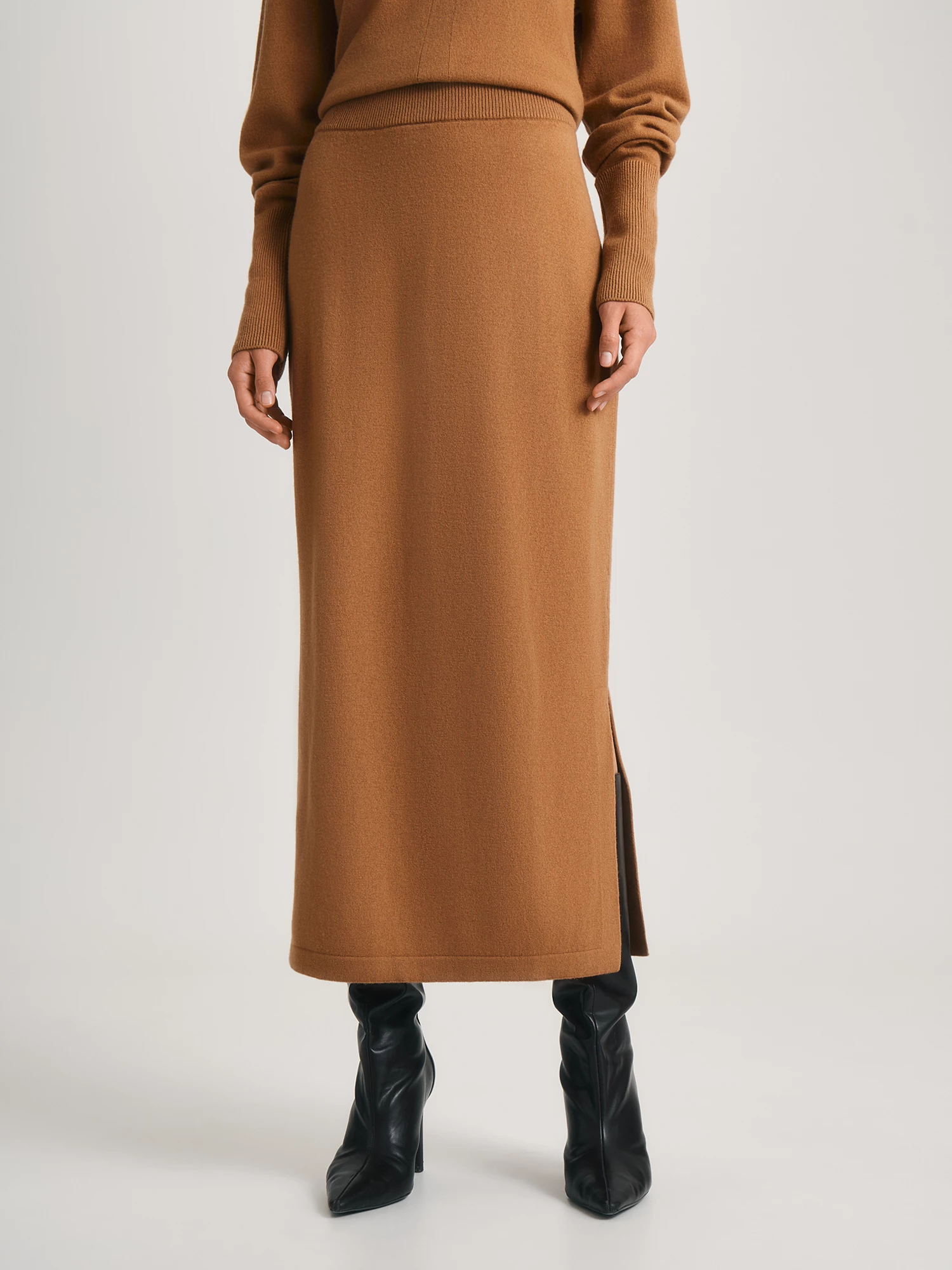 Вязаная юбка из шерсти мериноса Elis арт. SK0471V