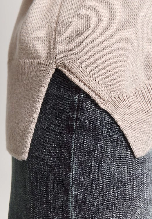 Джемпер с шерстью мериноса и декоративными швами Elis арт. JM0620V