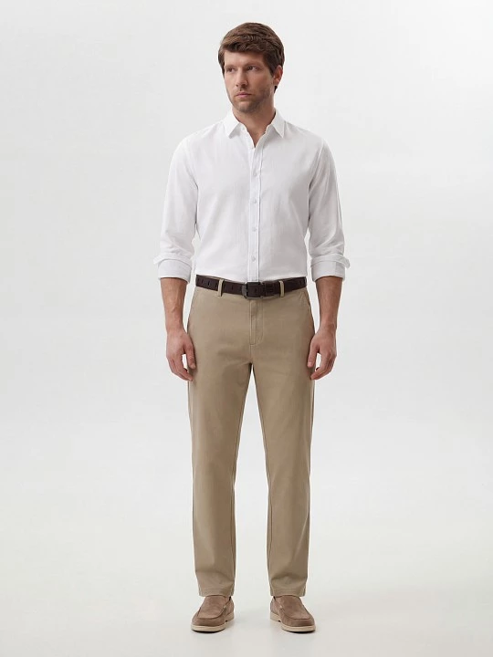 Приталенная рубашка из хлопковой ткани 20line арт. IRU0128Y1N