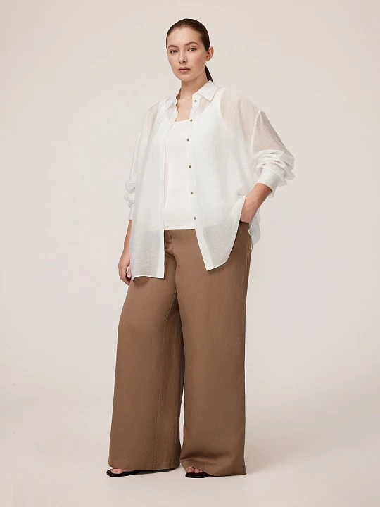 Блуза оверсайз рубашечного кроя Lalis арт. BL157651