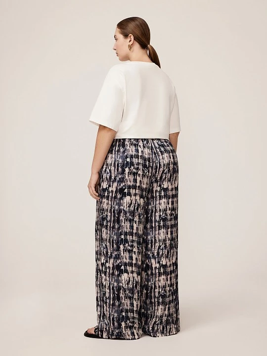 Струящиеся брюки из французской вискозы Lalis арт. TR0564