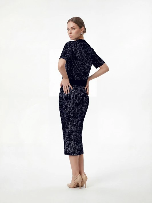 Вязаный джемпер с коротким рукавом Elis арт. JM0291V