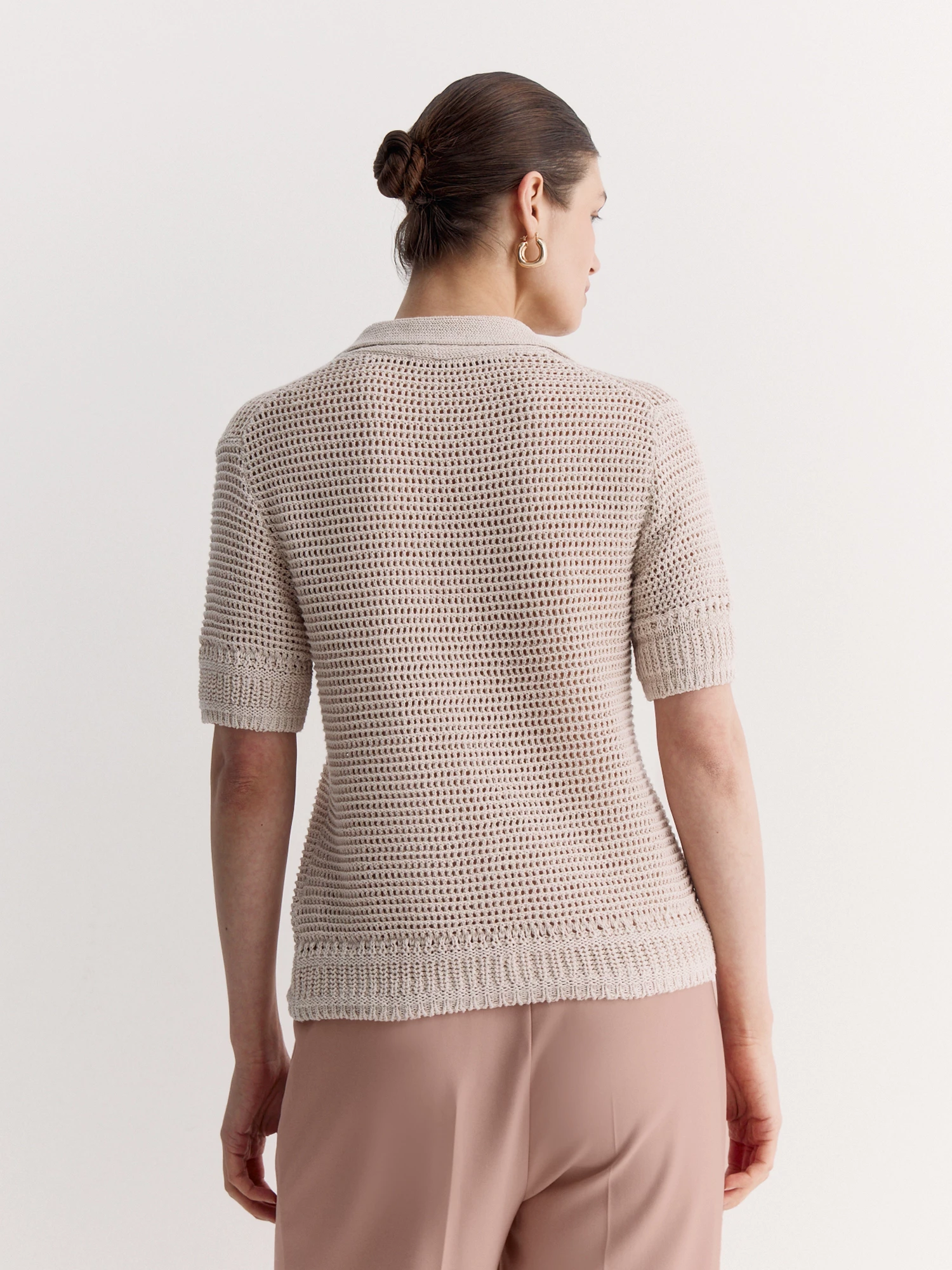 Ажурный кардиган с коротким рукавом Elis арт. CG0055V