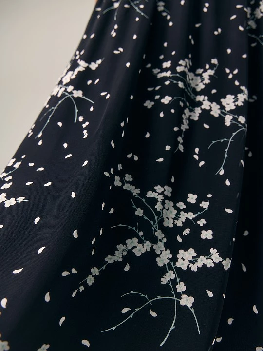 Юбка миди из вискозного шифона Elis арт. SK04235