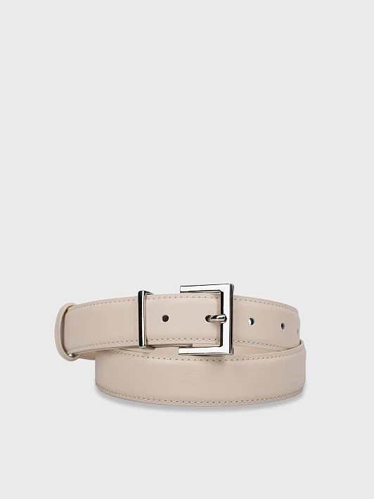 Кремовый ремень из натуральной кожи Elis арт. RM0106