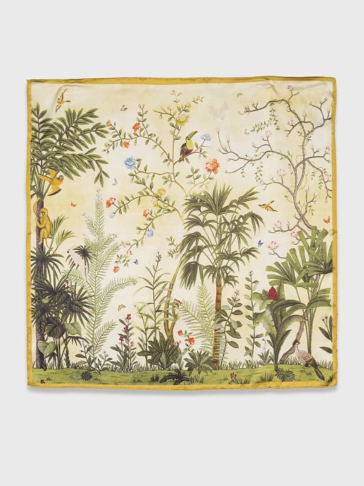 Шелковый платок с пейзажным принтом Elis арт. PK0072