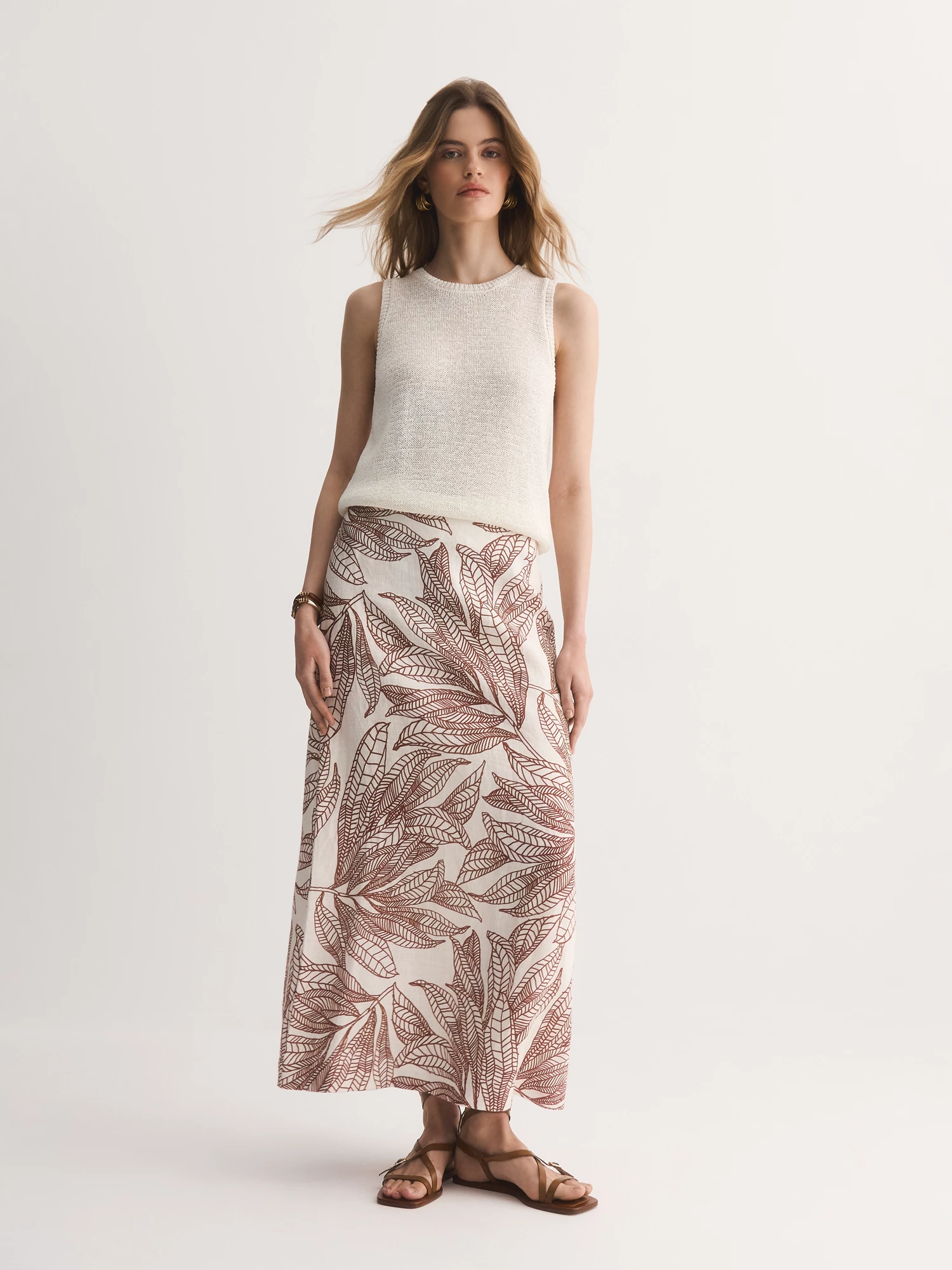 Вязаный топ из ленточной пряжи Elis арт. TP0058V5