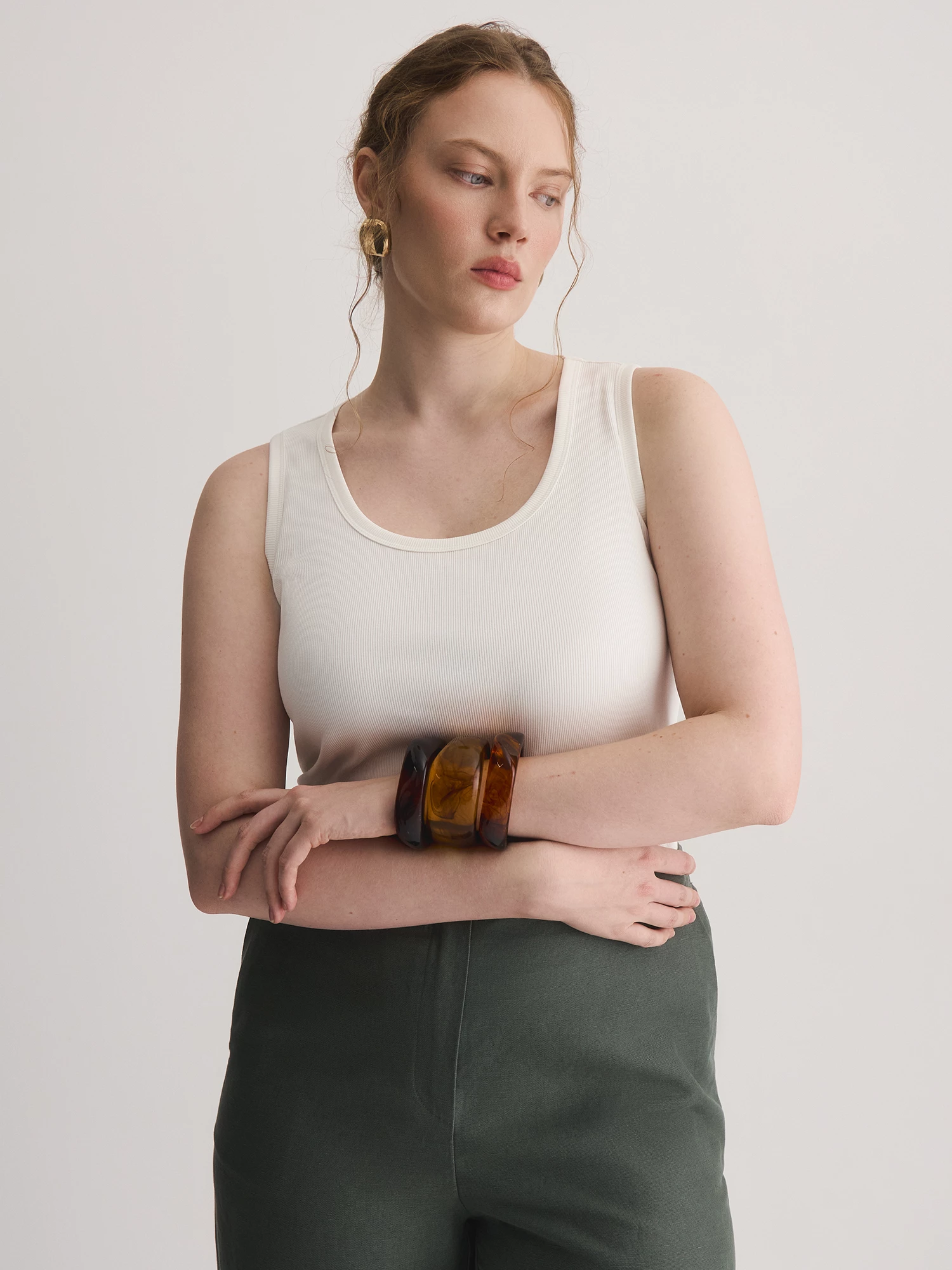 Базовый топ из вискозного трикотажа Lalis арт. TP0136KR