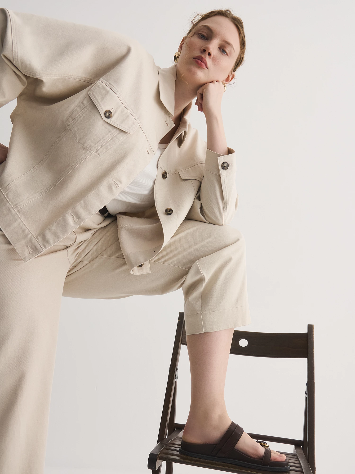 Куртка-джинсовка из лиоцелла и хлопка Lalis арт. KR0111R