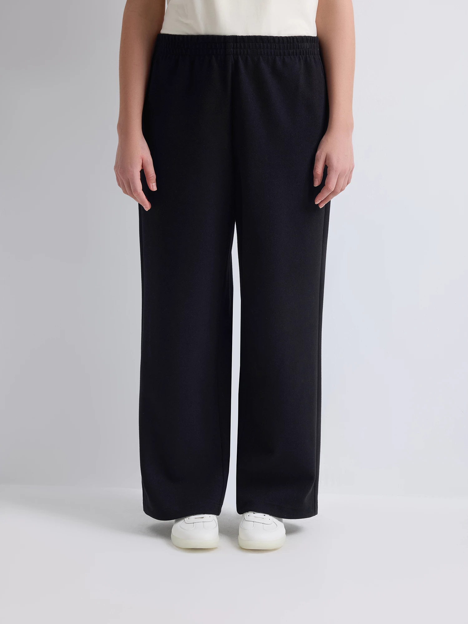 Брюки из вискозного трикотажа с шерстью Lalis арт. TR0865K