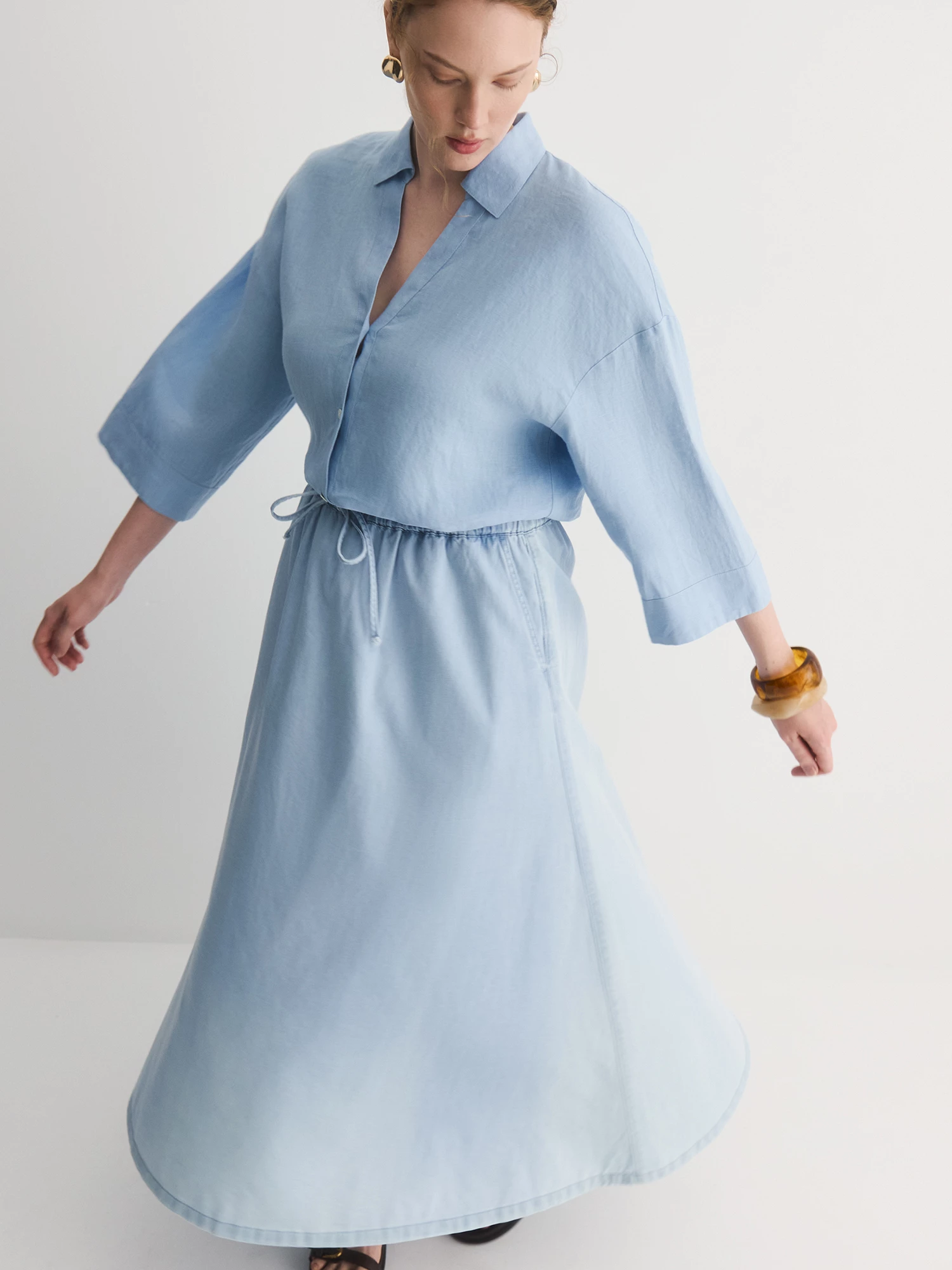 Юбка из тонкого денима Lalis арт. SK05376Y1