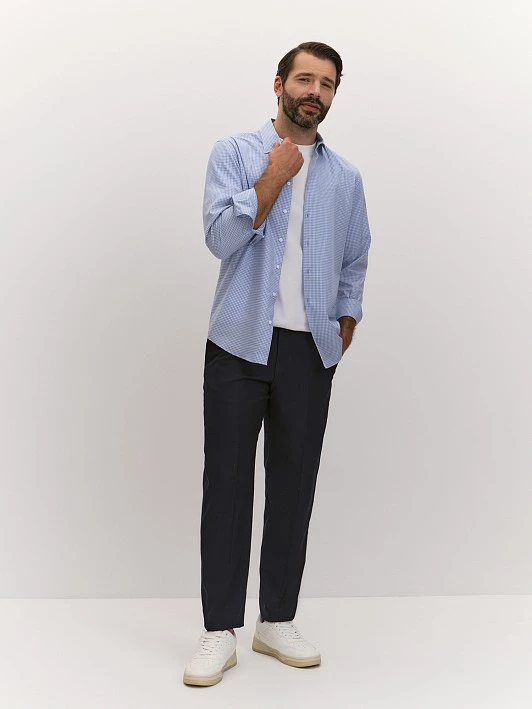Рубашка силуэта regular из 100% хлопка 20line арт. IRU01205