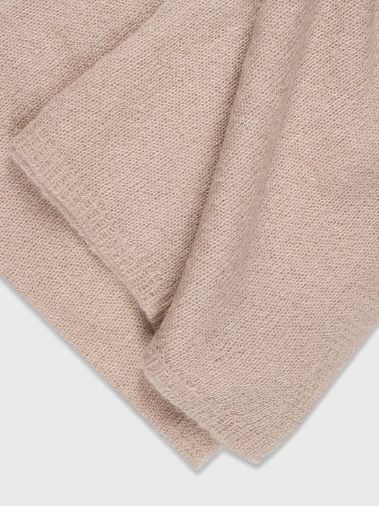 Вязаный палантин с мохером Elis арт. PN0165V5