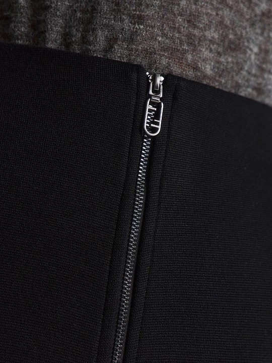 Прямая юбка из смесового трикотажа с шерстью Elis арт. SK0571K