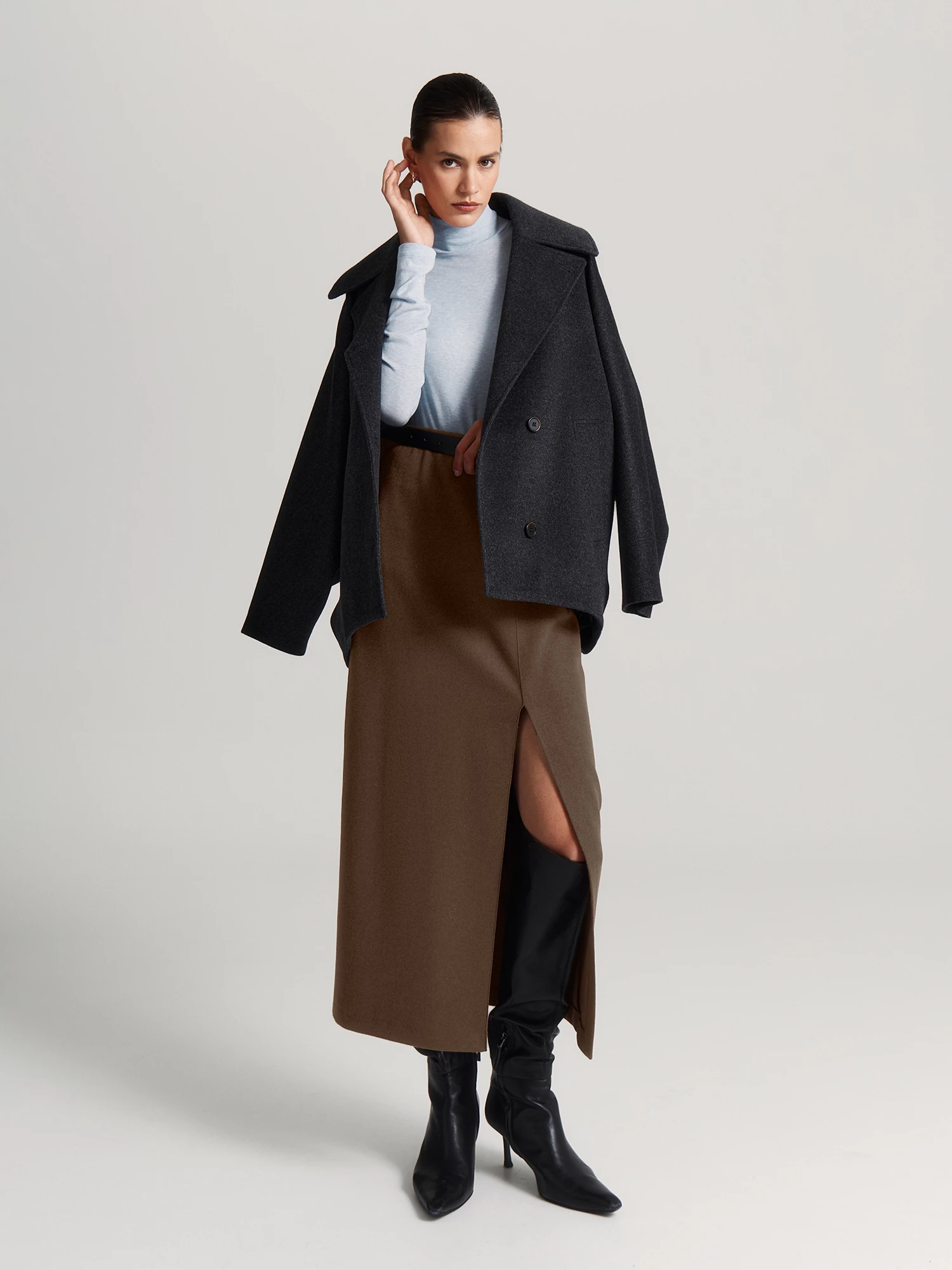 Водолазка из вискозного трикотажа с шерстью Elis арт. BL1743K