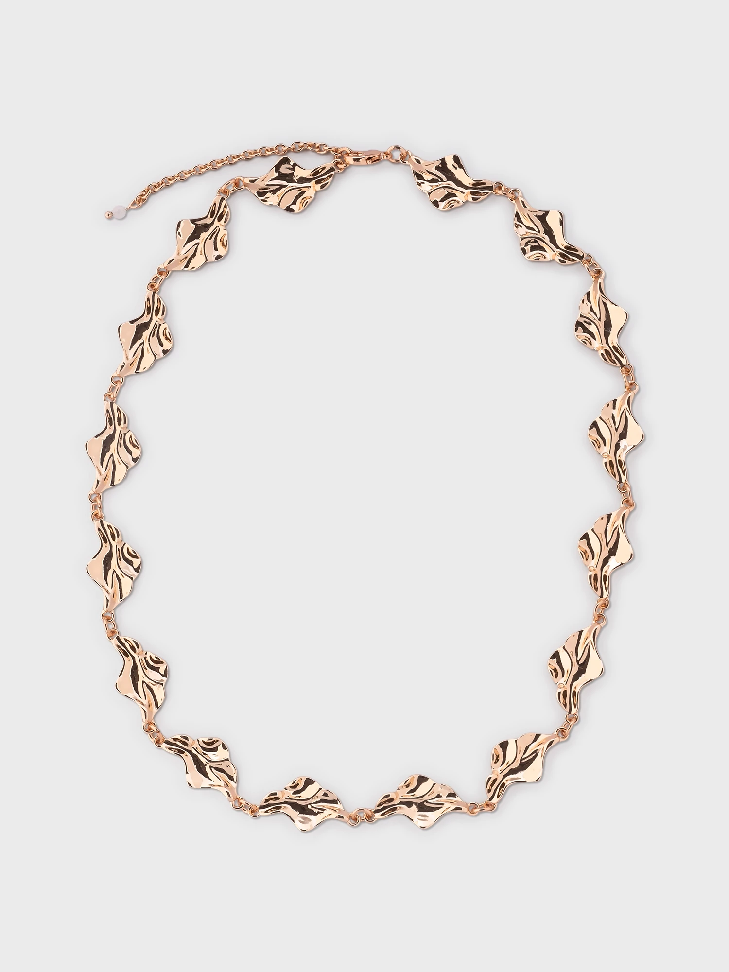 Золотистое колье "Листья" Elis арт. NL0185