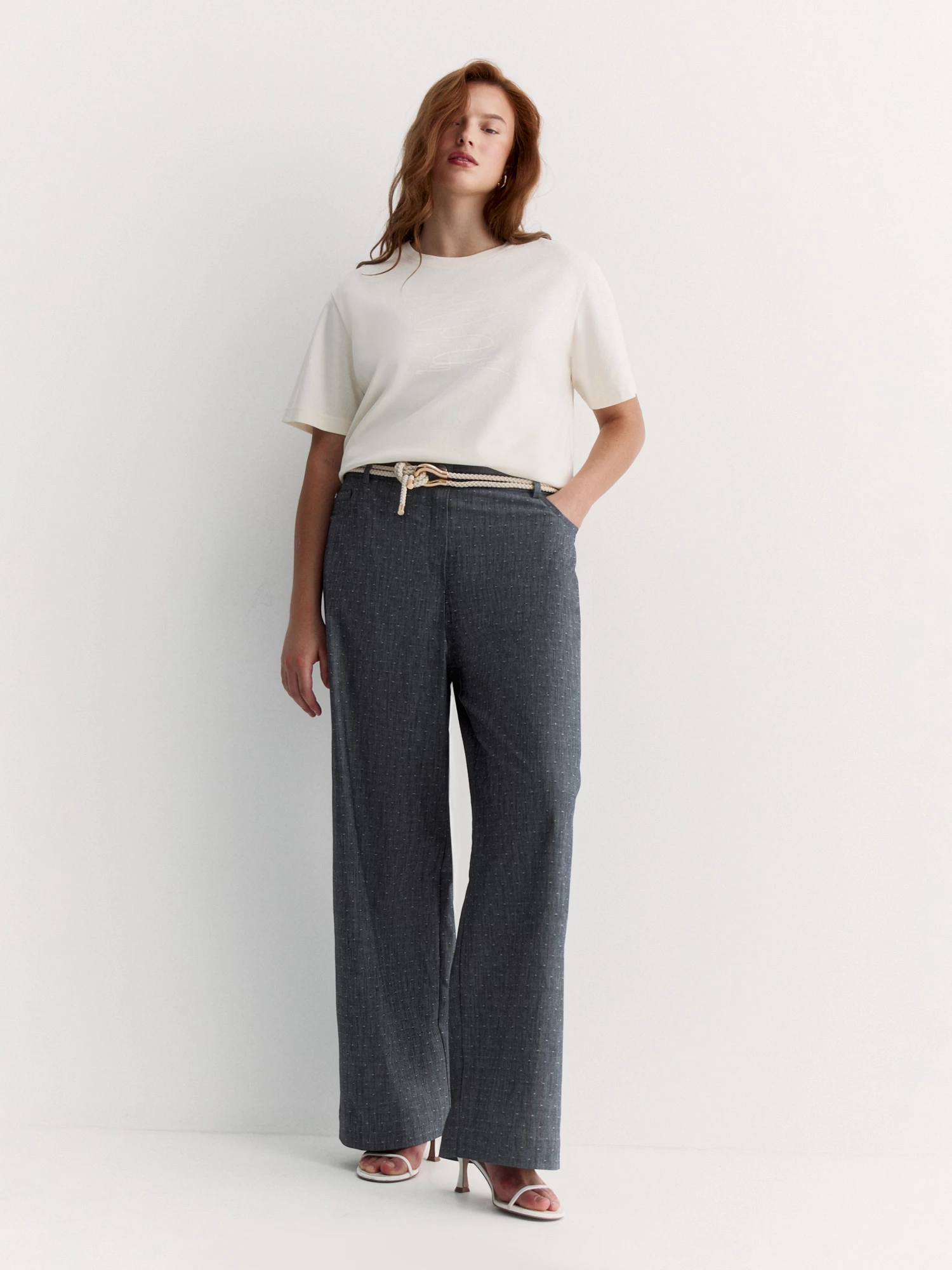 Футболка из 100% хлопка с принтом Lalis арт. TS0168K