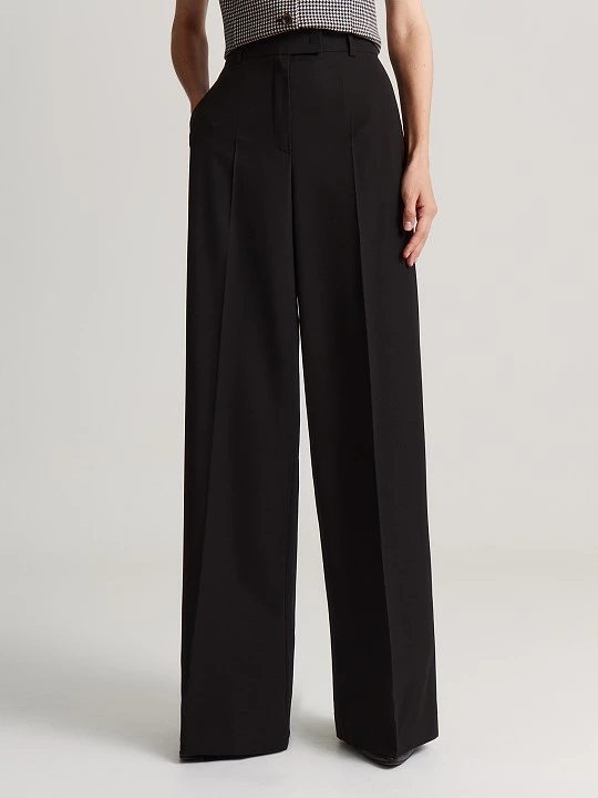 Брюки из костюмной шерстяной ткани Elis арт. TR0613