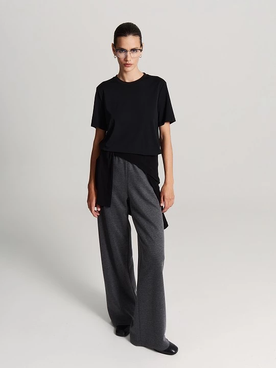 Базовая футболка из мерсеризованного хлопка Elis арт. TS0083KN