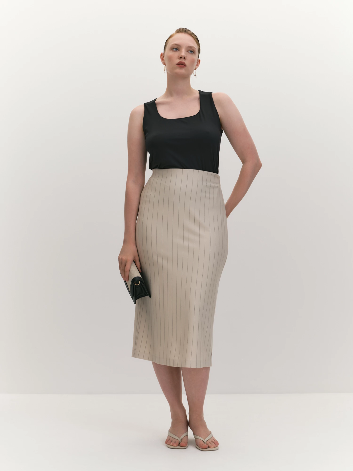 Юбка карандаш с графичным принтом Lalis арт. SK0481K5