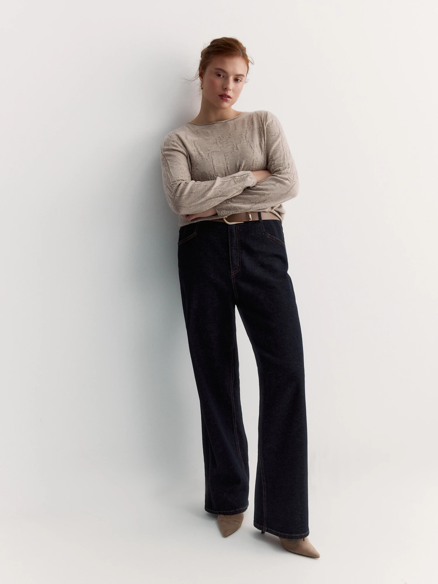 Джемпер, связанный по бесшовной технологии Lalis арт. JM0182V1