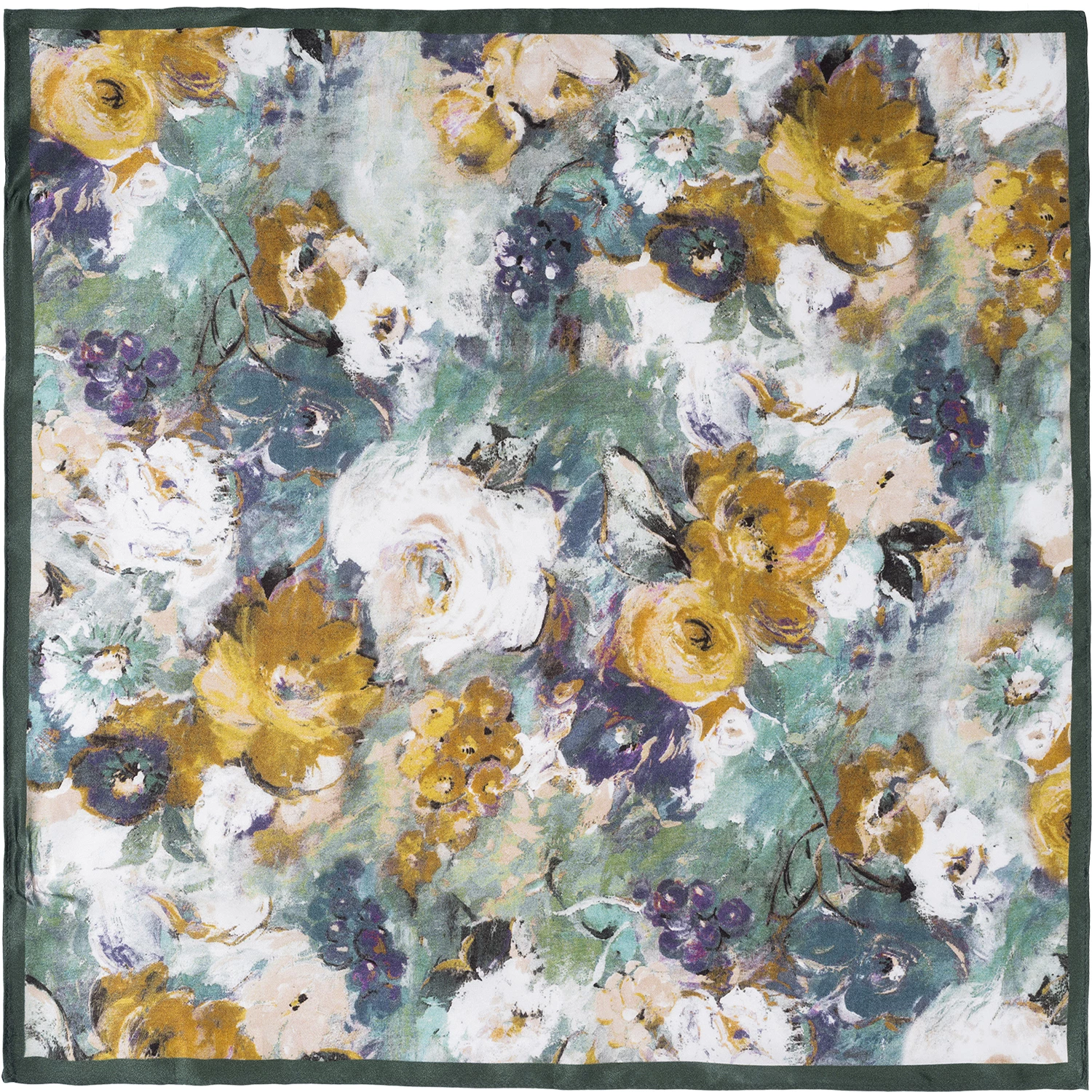 Шелковый платок с цветочным принтом Elis арт. PK0071