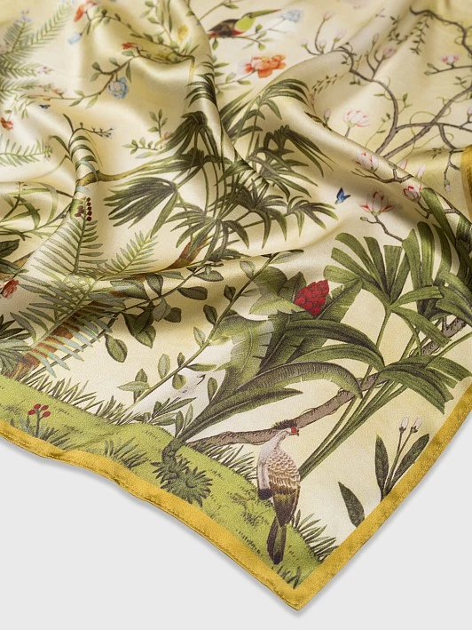 Шелковый платок с пейзажным принтом Elis арт. PK0072