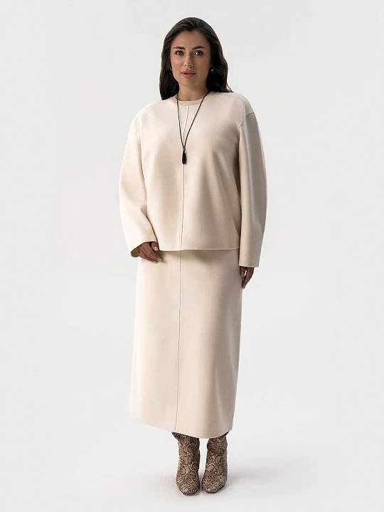 Блуза из мягкого трикотажа с шерстью Lalis арт. BL2049K