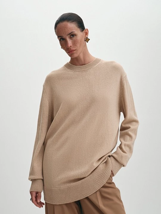 Джемпер оверсайз из шерсти мериноса Elis арт. JM0146V