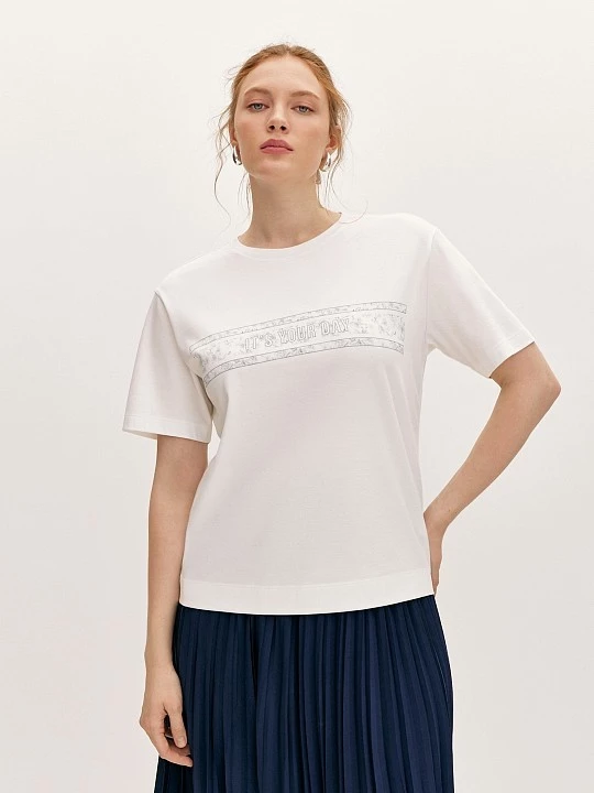 Футболка с принтом Lalis арт. TS0044K