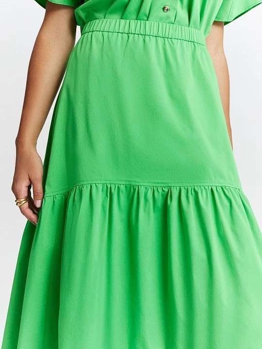 Юбка-миди с отрезной кокеткой Lalis арт. SK0431